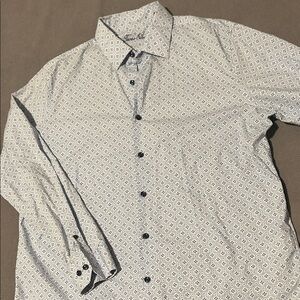 Tasso Elba dress shirt size 16 men’s button down shirt